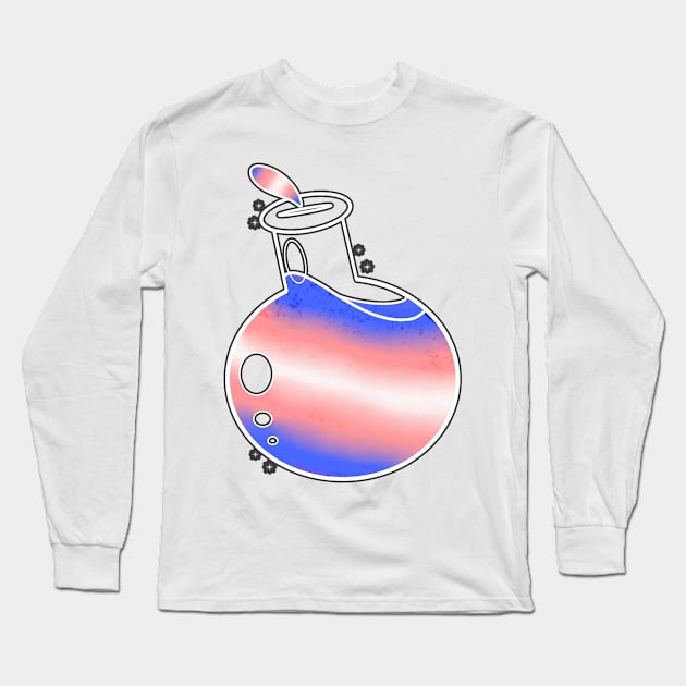 magical trans potion bottle Long Sleeve T-Shirt by FronTheStore